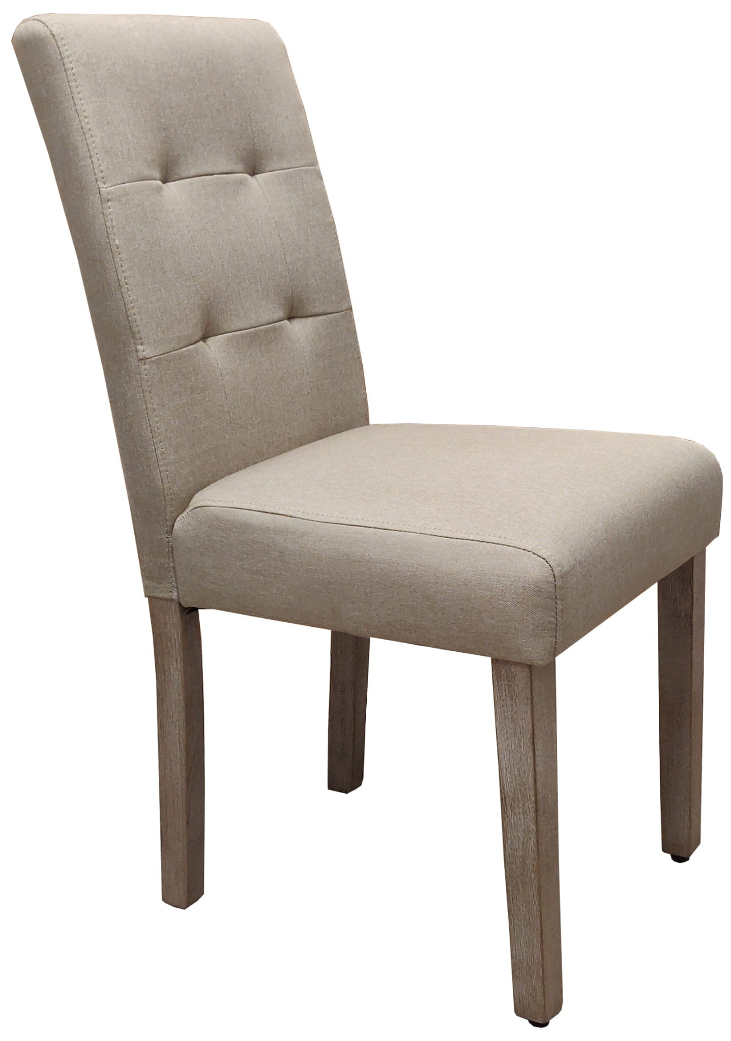 Krzesło tapicerowane drewniane MY8683 beż sawana | OUTLET