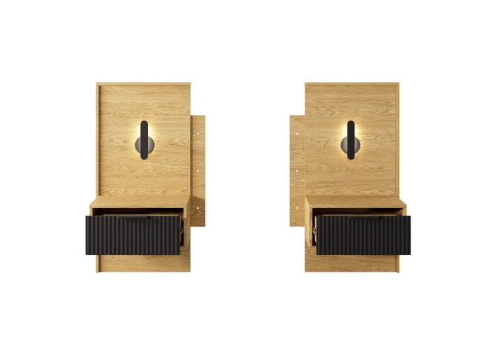 panel szafki nocne z szufladami