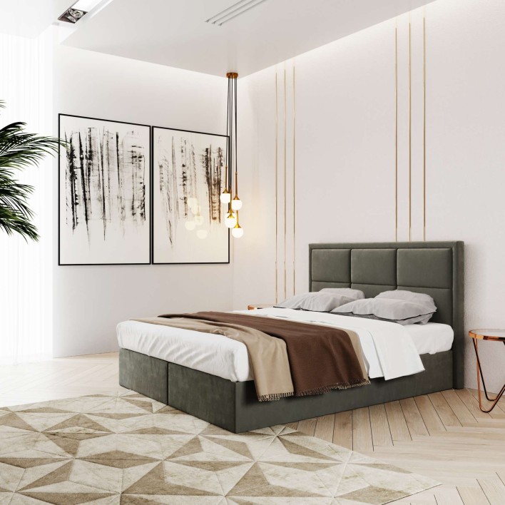 Łóżko kontynentalne 160x200