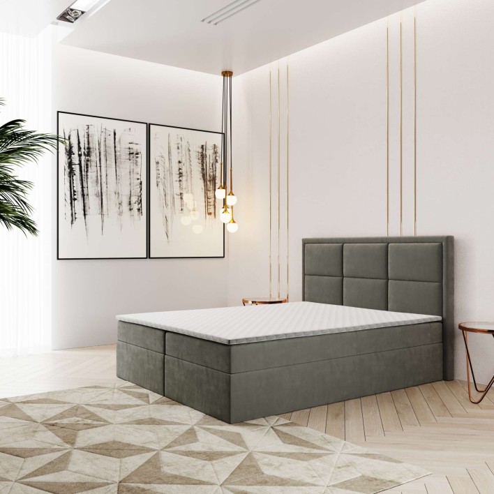 Łóżko kontynentalne 160x200