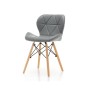 NOWOCZESNE KRZESŁO SKANDYNAWSKIE ART118 POPIEL | OUTLET-3