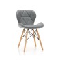 NOWOCZESNE KRZESŁO SKANDYNAWSKIE ART118 POPIEL | OUTLET-8