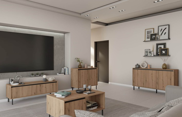 OSAKA - RTV 302, KOMODA 812 + 813, STOLIK KAWOWY 201 DĄB EVOKE.jpg