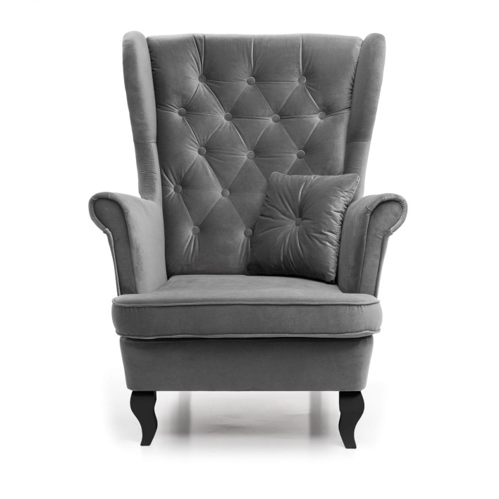 fotel Uszak z podnóżkiem