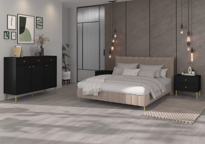 TOKYO 2 - STOLIK NOCNY 801, KOMODA 827 CZARNY GRAFIT.jpg