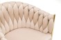 Krzesło obrotowe DC-7077S360 welur | beż #5 | OUTLET-17