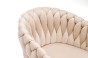 Krzesło obrotowe DC-7077S360 welur | beż #5 | OUTLET-19