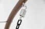 Fotel wiszący ogrodowy 2-osobowy HC-008 | Ciemny brązowy | OUTLET-14