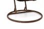 Fotel wiszący ogrodowy 2-osobowy HC-008 | Ciemny brązowy | OUTLET-16