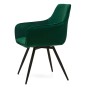 Krzesło obrotowe DC-0084-6 | welur | Zielony | OUTLET-4