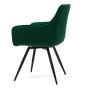 Krzesło obrotowe DC-0084-6 | welur | Zielony | OUTLET-5