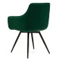 Krzesło obrotowe DC-0084-6 | welur | Zielony | OUTLET-6