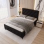 Łóżko tapicerowane z pojemnikiem MAJA | 120x200 | Kolor do wyboru-6