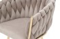Krzesło obrotowe DC-7077S360 welur | ciemny beż #7 | OUTLET-19