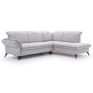 Narożnik z funkcją spania i pojemnikiem ROSSI L MINI | 2FB + OS | Kolor do wyboru