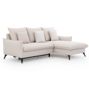 Narożnik z funkcją spania i pojemnikiem VEDICA S | OSB + 2FB | Kolor do wyboru