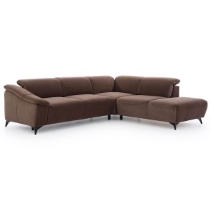 Narożnik z funkcją spania i pojemnikiem PALENZA S | 3FB + R + OS | Kolor do wyboru