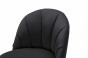 Hoker muszelka Glamour BC-14 | Czarny welur | Złote nogi | OUTLET-10