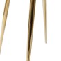 Krzesło muszelka czarne DC-6092 złote nogi, welur | OUTLET-8