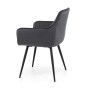 Krzesło tapicerowane DC-0084-2 szare | OUTLET-5