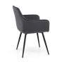 Krzesło tapicerowane DC-0084-2 szare | OUTLET-9