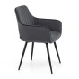Krzesło tapicerowane DC-0084-2 szare | OUTLET-10