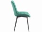 Krzesło welurowe zielone ART830 | OUTLET-2