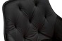 Krzesło obrotowe DC-0084-3 | welur | czarne | OUTLET-9