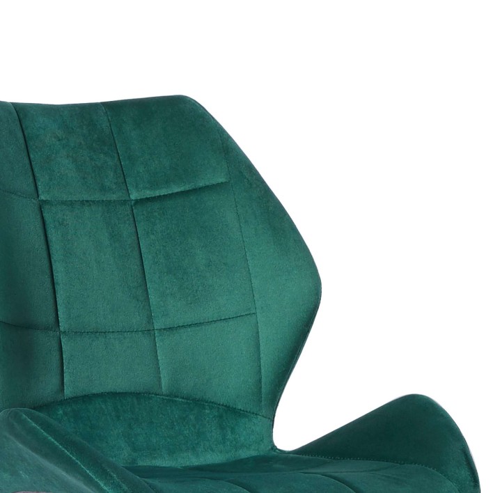 nowoczesne krzesło do jadalni butelkowa zieleń