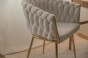 Krzesło obrotowe DC-7077S360 | Biały boucle | OUTLET-3