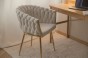 Krzesło obrotowe DC-7077S360 | Biały boucle | OUTLET-4