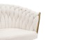 Krzesło obrotowe DC-7077S360 | Biały boucle | OUTLET-11