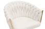 Krzesło obrotowe DC-7077S360 | Biały boucle | OUTLET-15