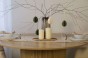 Stół okrągły 120cm YY6700 naturalny dąb | OUTLET-11