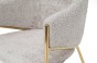 Krzesło Glamour DC-890-1 | jasny beż | boucle | złote nogi-10