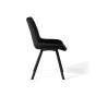 Krzesło obrotowe DC-6030S | welur | czarne | OUTLET-8