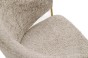 Krzesło Glamour DC-890-1 beż | boucle | złote nogi | OUTLET-12