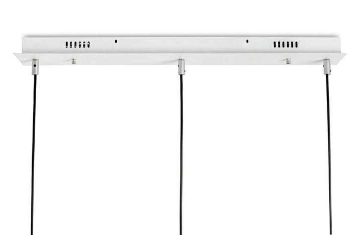 Lampa wisząca CAPRI LINE 3 złota / biała  - 180 LED, aluminium, szkło