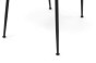 Krzesło tapicerowane DC-2139 czarny welur noga czarna | OUTLET-13