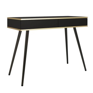 Toaletka kosmetyczna ORO T-102 | Czarny | Czarne nogi