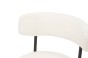 Krzesło tapicerowane HZ01 beżowy baranek boucle OUTLET-7