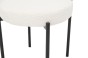 Krzesło tapicerowane HZ01 beżowy baranek boucle OUTLET-8