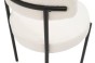 Krzesło tapicerowane HZ01 beżowy baranek boucle OUTLET-10
