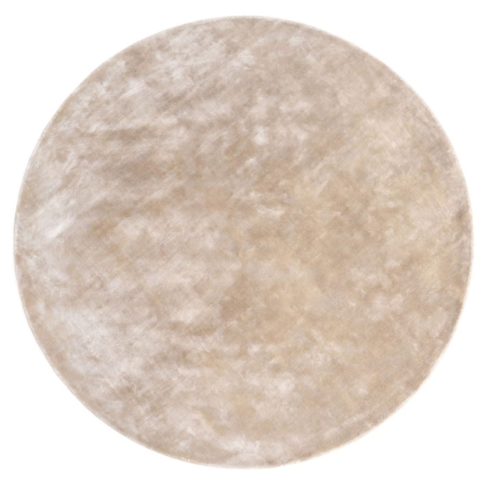 PLAIN okrągły dywan beżowy.jpg