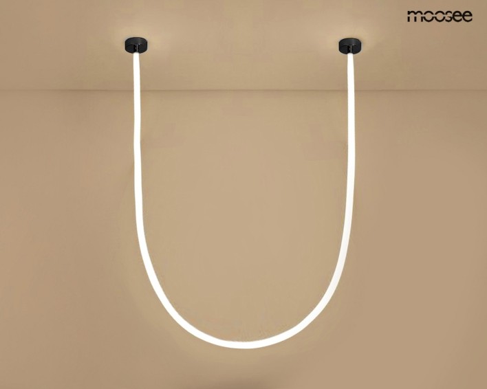 MOOSEE lampa wisząca LASSO 600 Smart      czarna