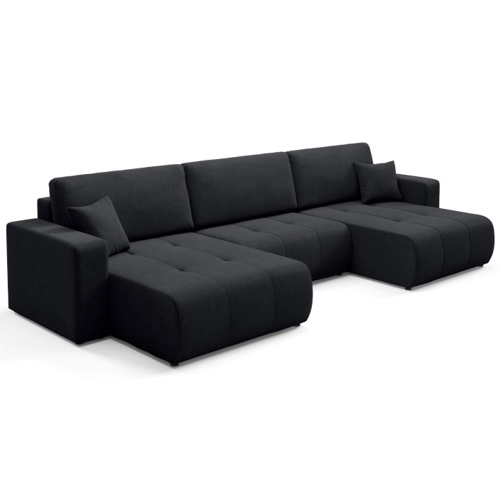 WIND nowoczesny narożnik U czarny Wind 99.jpg