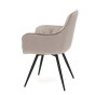 Krzesło obrotowe DC-0084-3 | welur | Ciemny Beż | OUTLET-5