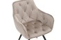 Krzesło obrotowe DC-0084-3 | welur | Ciemny Beż | OUTLET-8