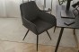 Krzesło obrotowe DC-0084-6 | welur | Szary | OUTLET-15