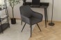 Krzesło obrotowe DC-0084-6 | welur | Szary | OUTLET-16